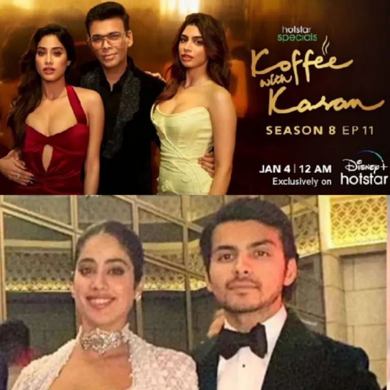 Koffee With Karan Season 8: Janhvi Kapoor Makes It Official – Dating Shikhar Pahariya Confirmed!