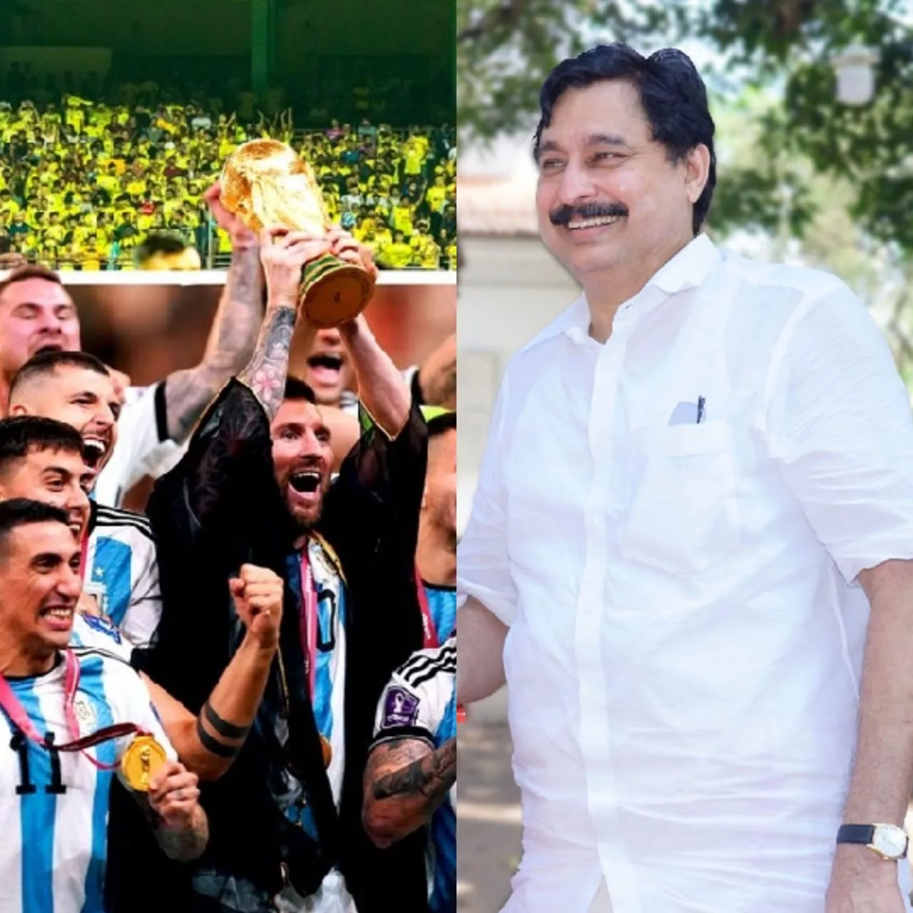 Argentina Football Team Can Come to India and Play in Kerala: Kerala Sports Minister Reveals Exciting News