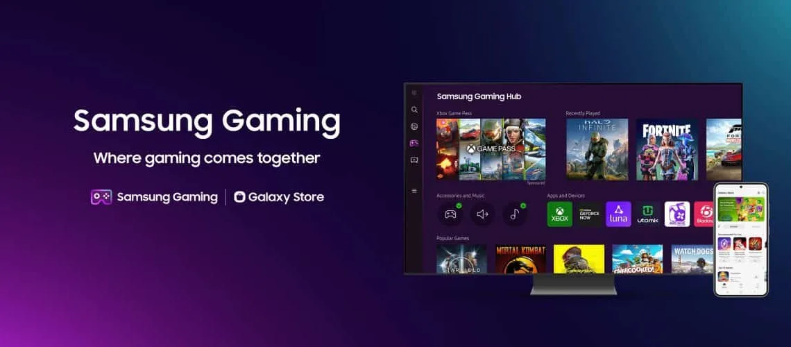 Samsung gaming hub accessory program