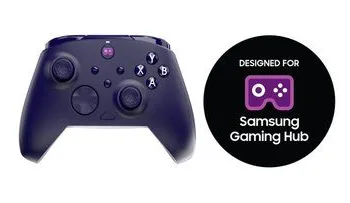 Samsung replay midnight blue game controller