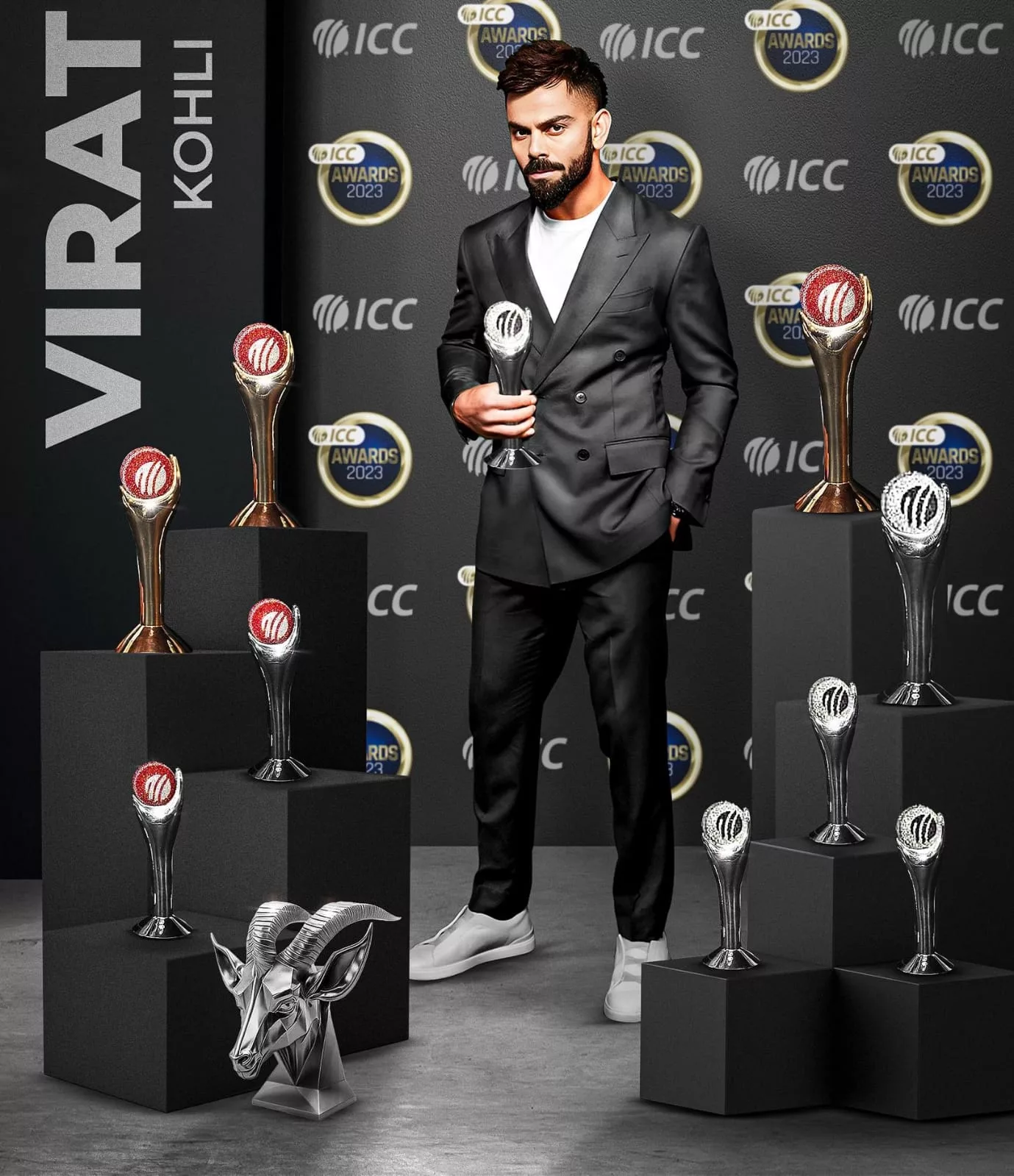 RECORD: Virat Kohli has won the Most Personal Award in the History of Cricket