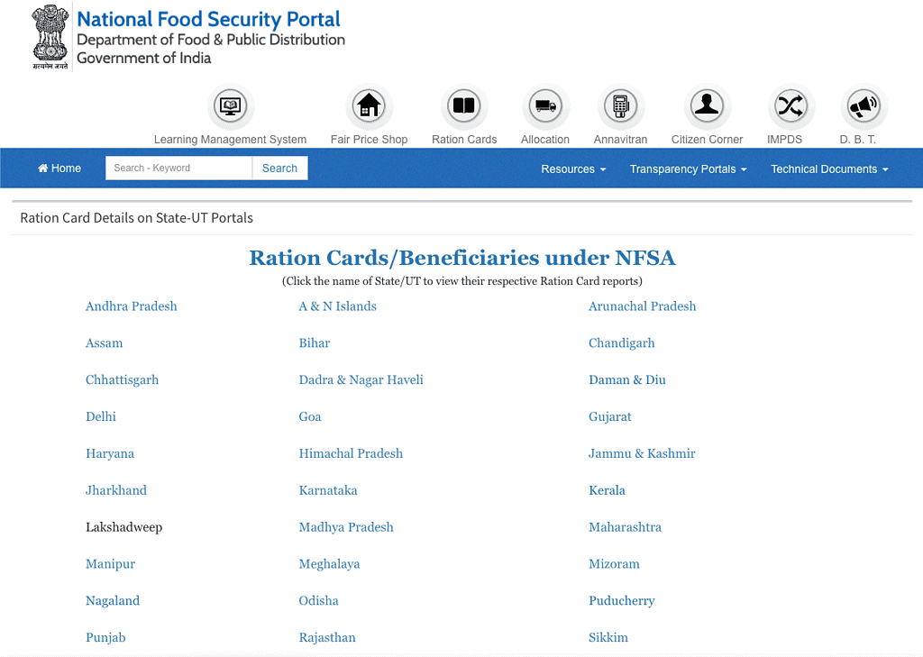 ea2 Nfsa UP Gov in Ration Card List: A Magnificent Updates on Ration Cards