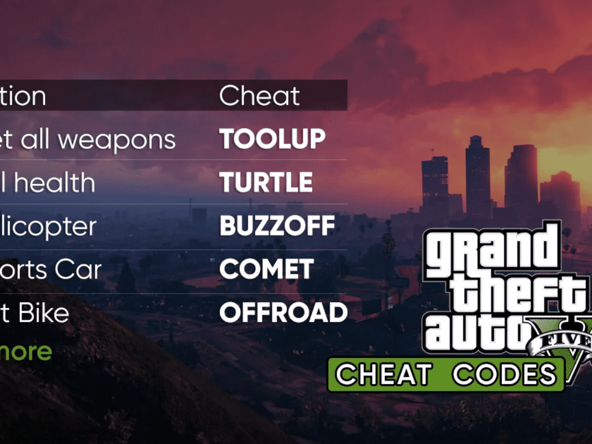 gta 5 cheat code repair car pc