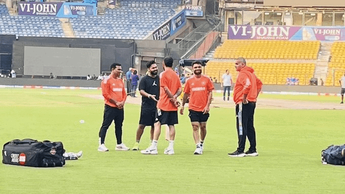 image 586 Rishabh Pant's Surprise Entry: Training with Team India Ahead of IND vs AFG 3rd T20I