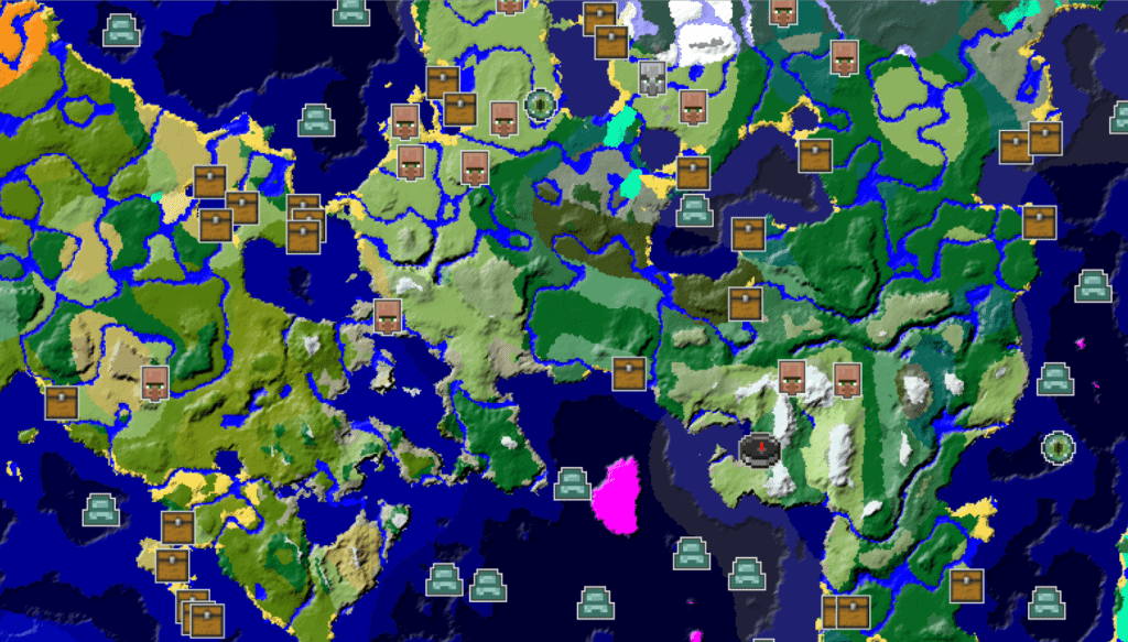 How to use the Minecraft Seed Map in 2024?