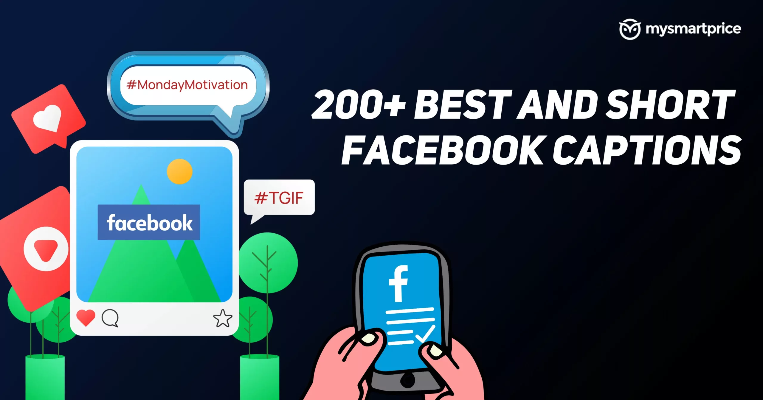 200 Best and Short Facebook captions scaled Complete List of the Best Facebook Caption Ideas in 2024 (April 27)