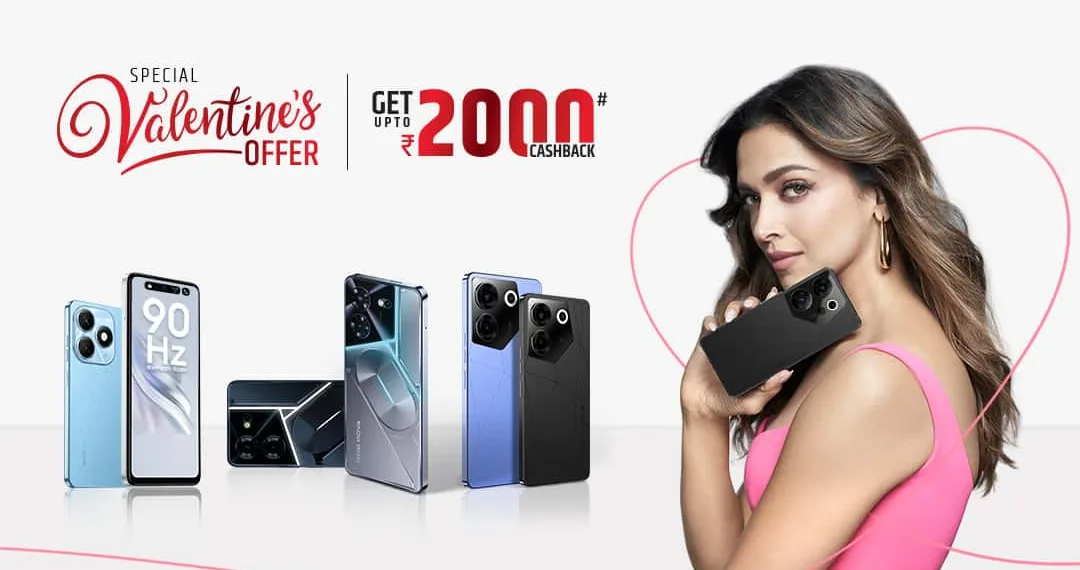 Express Your Love with TECNO's Valentine's Day Deals!