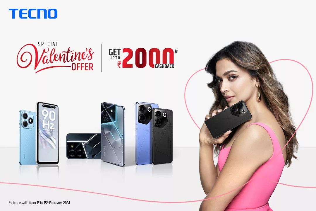 Express Your Love with TECNO's Valentine's Day Deals!