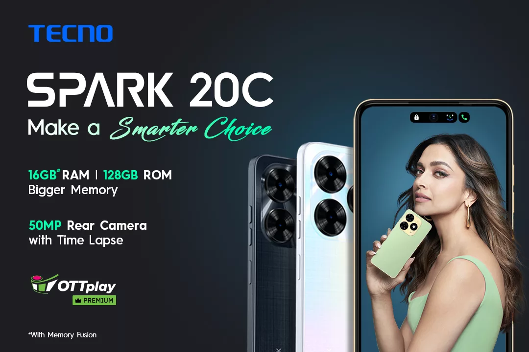 The TECNO Spark 20C: An All-Rounder Smartphone Designed for Boundless Creativity