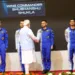 PM Modi unveils the four-person Gaganyaan space mission crew