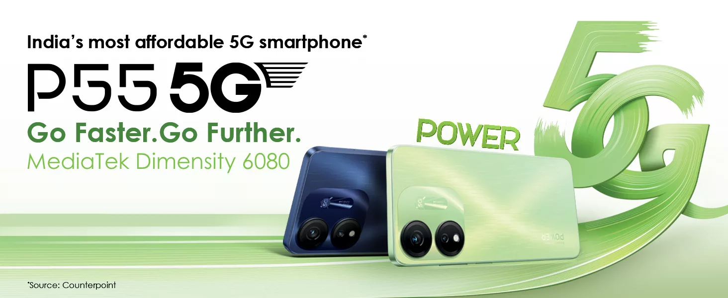 The power-packed itel P55 and P55+ Smartphones launched in India