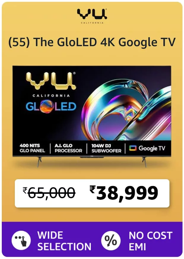 Amazon India’s Fab TV Fest: The Best 55-inch TV deals