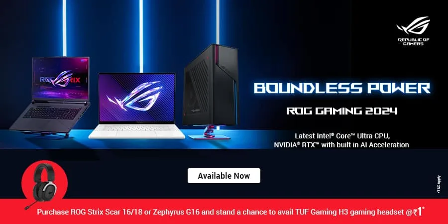 ROG Zephyrus G16 with OLED panel and other ROG laptops launched
