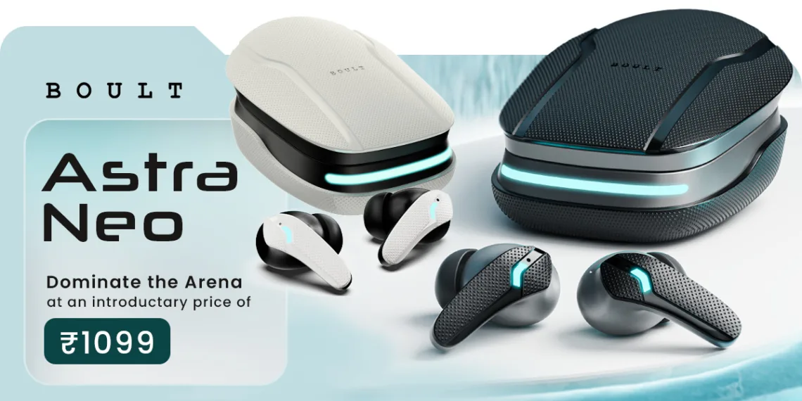 BOULT Introduces Astra Neo: The Made-In-India TWS Gaming Earbuds