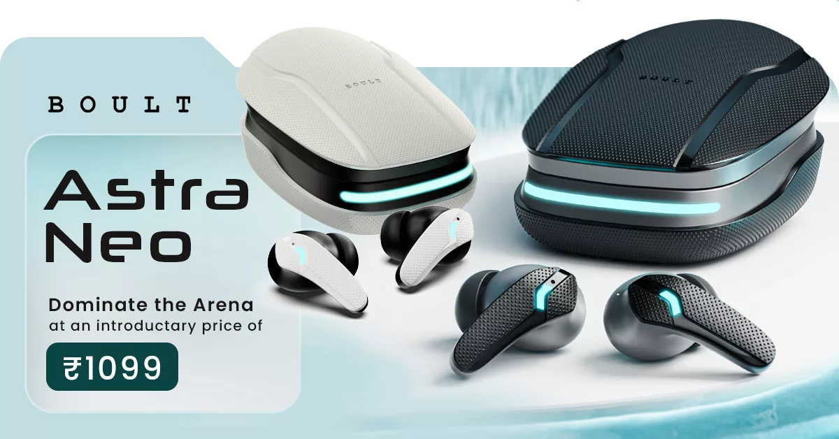 BOULT Introduces Astra Neo: The Made-In-India TWS Gaming Earbuds