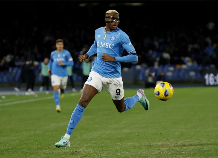 Serie A - Napoli v Cagliari Victor Osimhen
