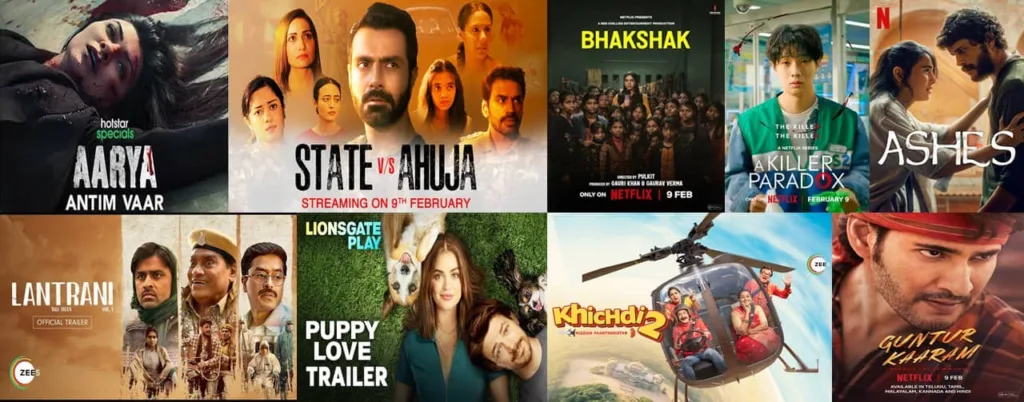 9 New Releases You Can't Afford to Miss on February 9th: From Aarya: Antim Vaar Part 2 to State v/s Ahuja