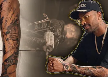 Hardik Pandya's Tattoos