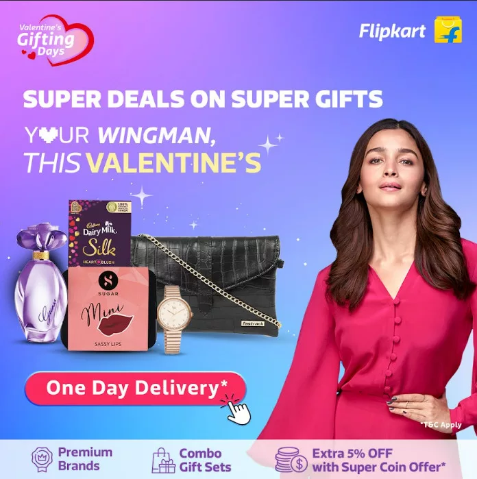 Flipkart’s Valentine’s Day Extravaganza: Over 10 Lakh Gifting Options and Fascinating #FlipTrends