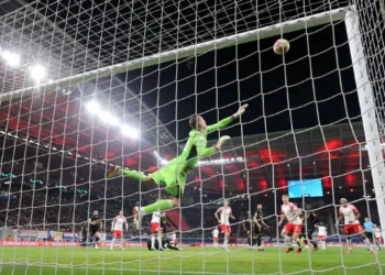 Andriy Lunin Real Madrid RB Leipzig