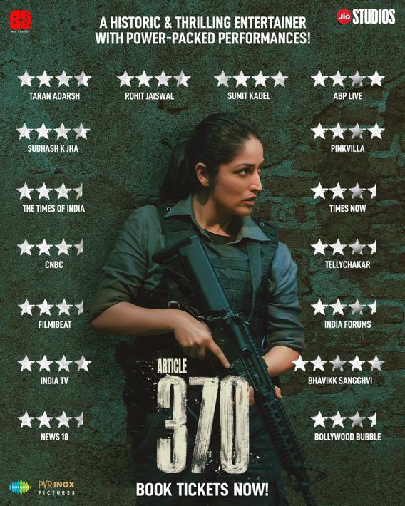 Article 370 Box Office Collection Day 2: Collects ₹7.5 crore