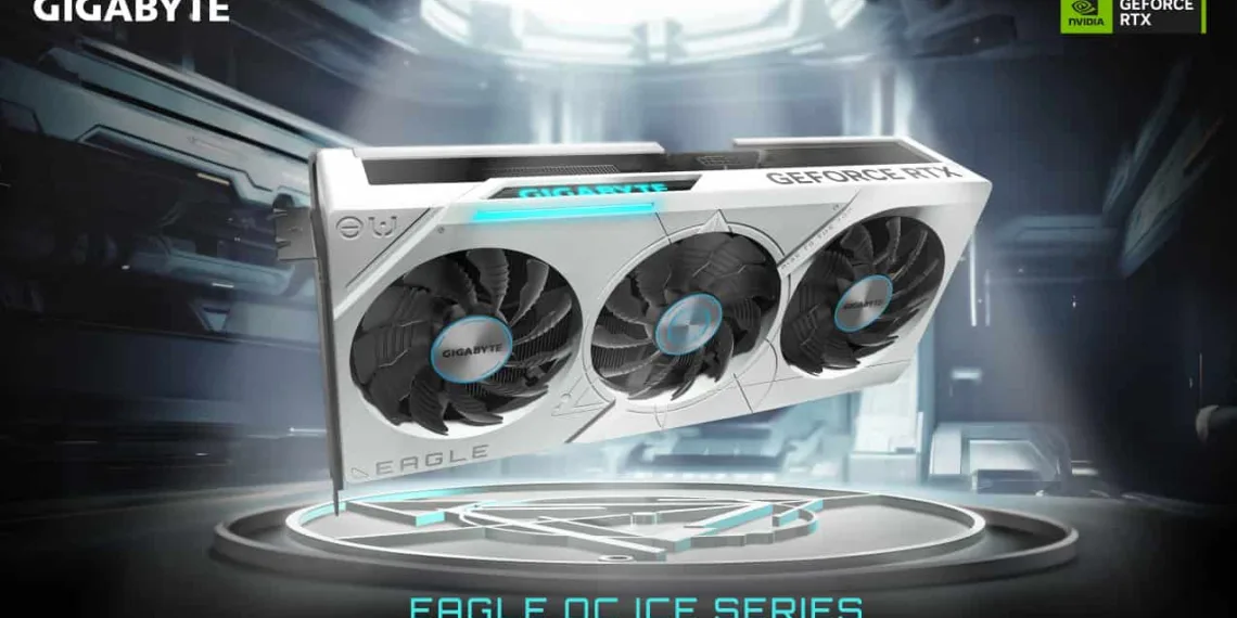 GIGABYTE GeForce RTX 40 EAGLE OC ICE Series GPUs launched