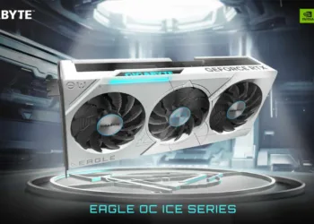 GIGABYTE GeForce RTX 40 EAGLE OC ICE Series GPUs launched