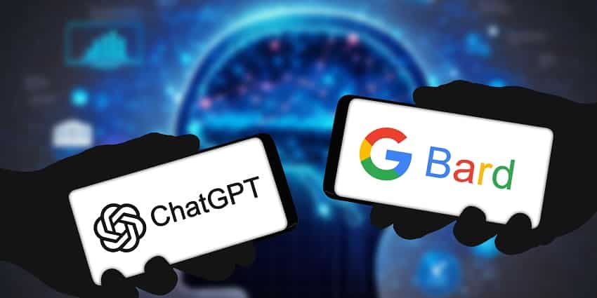 Google Bard vs ChatGPT Battle of the AI Chatbots jpeg Google Bard versus ChatGPT: All You Need to Know! (April 29)