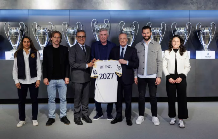 HP x Real Madrid Real Madrid and HP Announce Groundbreaking Global Technology Sponsorship Agreement