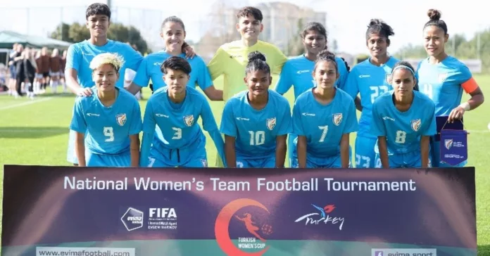 Indian Football Womens Team. (Image Credits- AIFF) Indian Football Women's Team. (Image Credits- AIFF) India vs Kosovo: How to watch the Turkish Women's Cup 2024 match LIVE in India?