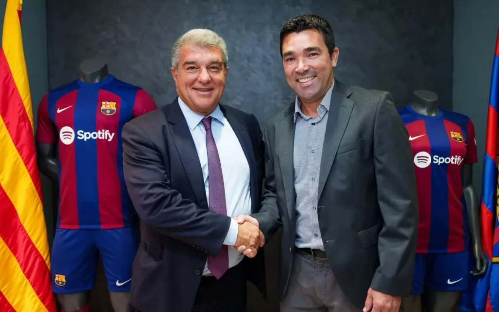 Joan Laporta Deco Image Credits Club Website Barcelona's Financial Issues: What Xavi's Successor, the Next Coach Needs to Know