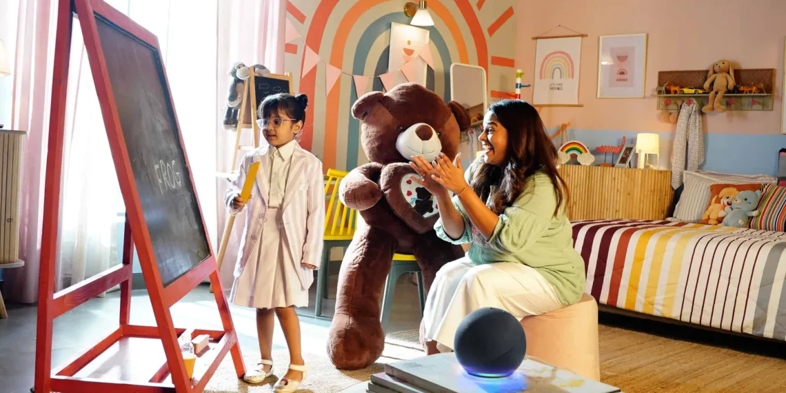 Families with young kids use Alexa twice as much as others