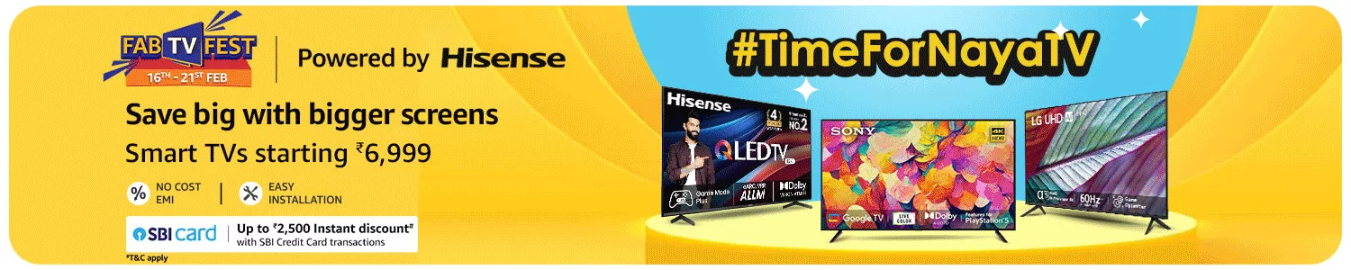 Amazon India’s Fab TV Fest: The Best 43-inch TV deals