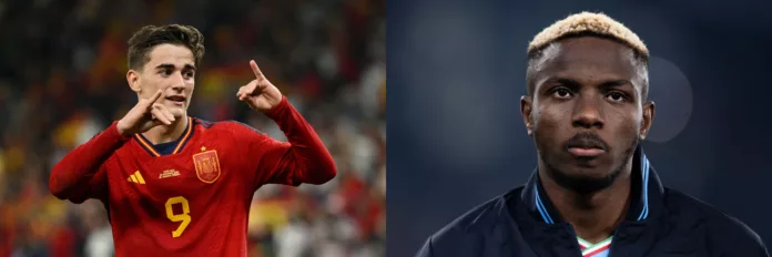 PSG's Transfer Targets Ahead of Kylian Mbappe's Exit are Victor Oshimen and Gavi, Image Credits- Getty Images PSG's Transfer Targets Ahead of Kylian Mbappe's Exit are Victor Oshimen and Gavi, Image Credits- Getty Images