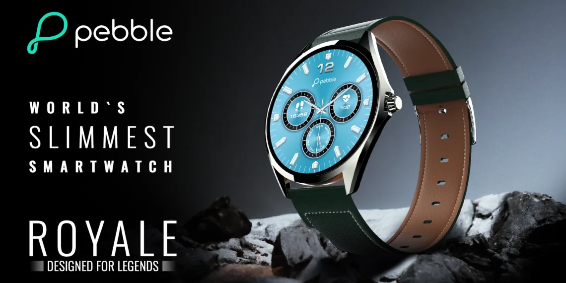 Pebble introduces the World’s Slimmest Smartwatch Royale