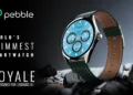 Pebble introduces the World’s Slimmest Smartwatch Royale