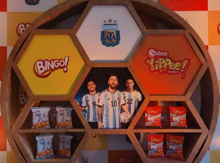 ITC Ltd’s Sunfeast YiPPee! and Bingo! Become the Regional Sponsor of the Argentina National Football Team
