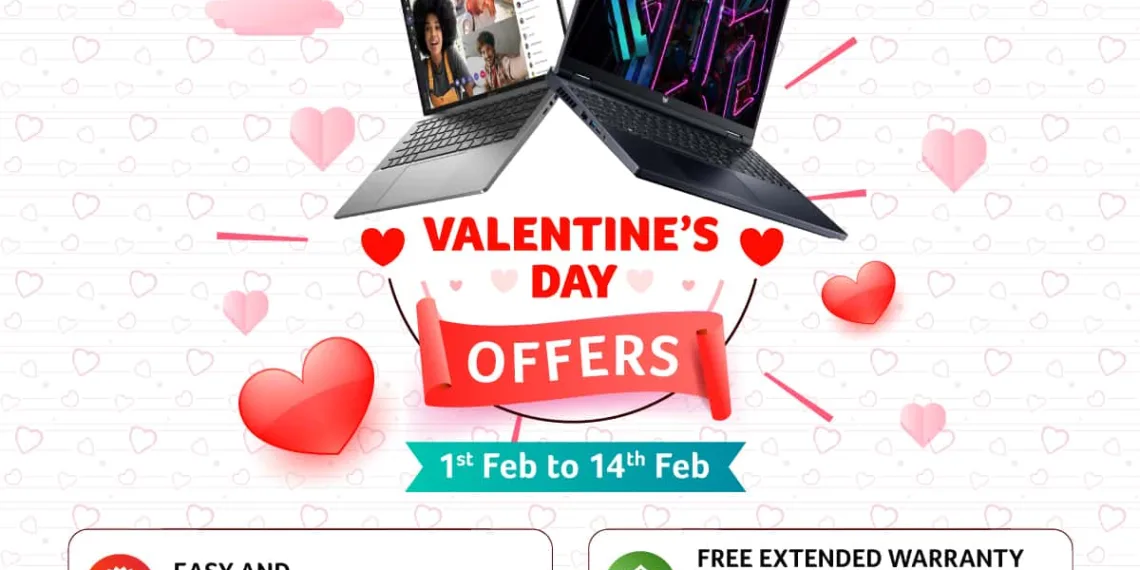 Exclusive Valentine’s Day 2024 Offers from Acer India: Embrace the Spirit of Love with Exciting Discounts and Special Deals