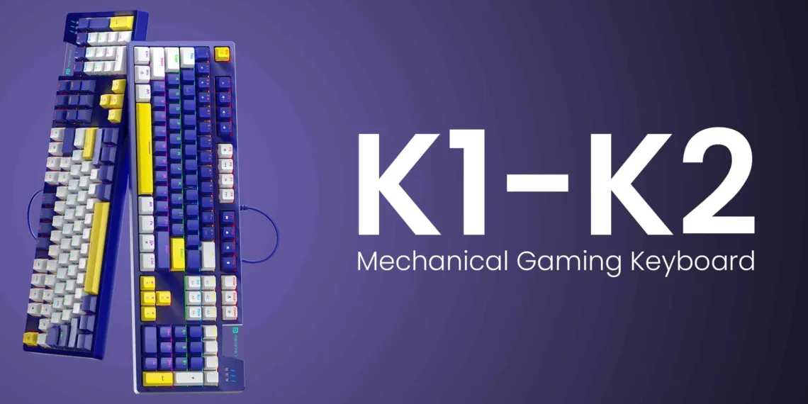 Eye-poppy Portronics K1 and K2 Wired Gaming Mechanical Keyboards launched