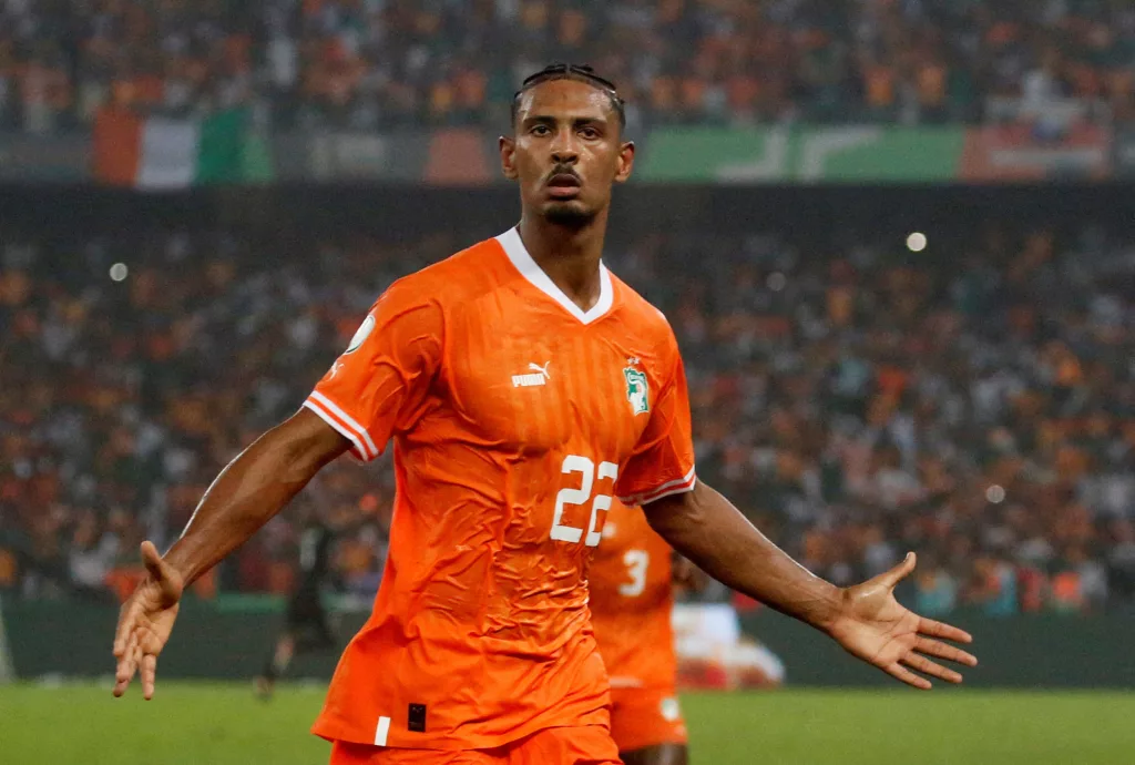 Q3PK6P3VUBPQHLYUGBNA66FOCA Sébastien Haller Makes Triumphant Return to Football After Battling Testicular Cancer, Leads Ivory Coast to Stunning AFCON 2023 Victory Over Nigeria