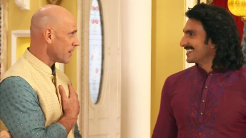 RanveerSingh Ranveer Singh with Johnny Sins in an Indian commercial with a Saas-Bahu Twist