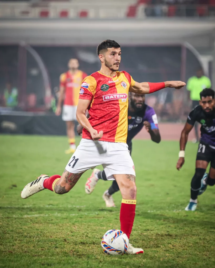 Saul Crespo Image Credits X Twitter 3 Saul Crespo's Injury Status Revealed: Will the Injured East Bengal Star Be Fit to Play in the Mumbai Match?