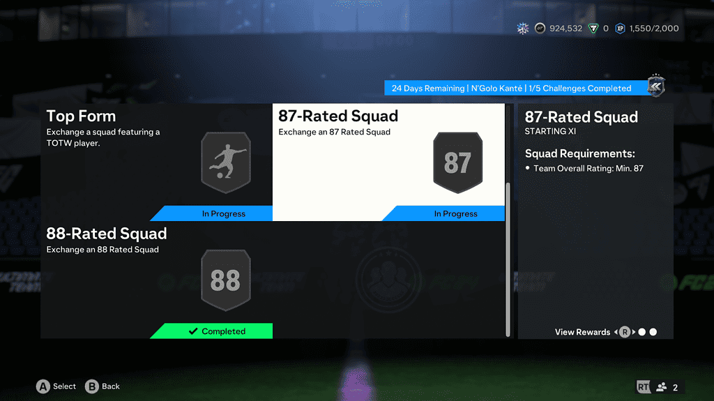 Screenshot 1904 EA FC24: How to do the 91-rated Flashback N'Golo Kante SBC and is it worth doing?