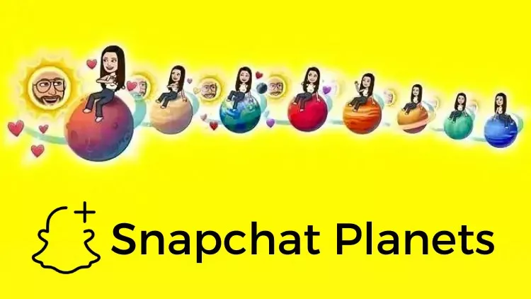 Snapchat Planets SnapChats New Feature jpg Snapchat Planets in the Friend Solar System as of 2024