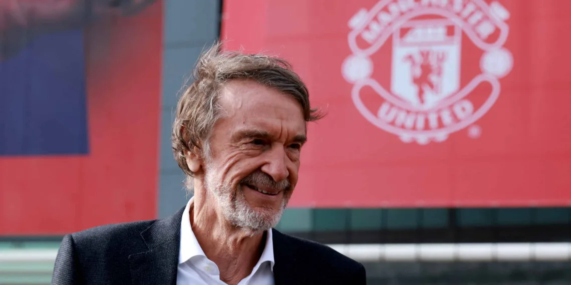FILE PHOTO: Ineos chairman Jim Ratcliffe is pictured at Old Trafford in Manchester, Britain, March 17, 2023 REUTERS/Phil Noble