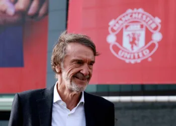 FILE PHOTO: Ineos chairman Jim Ratcliffe is pictured at Old Trafford in Manchester, Britain, March 17, 2023 REUTERS/Phil Noble