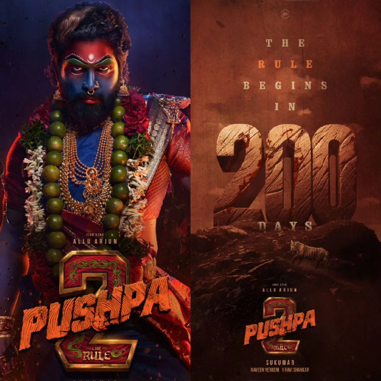Pushpa 2 Release Date Confirmed: ‘The Rule Begins in 200 Days’ – Take a Look at the New Poster