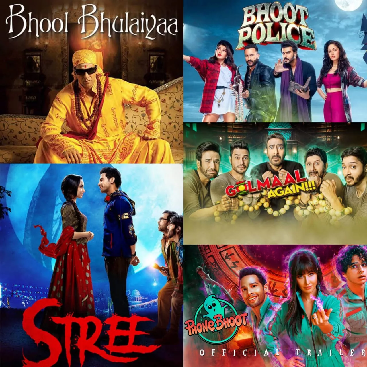 Top 12 Must-Watch Bollywood Horror Comedy Movies to Stream on OTT Platforms
