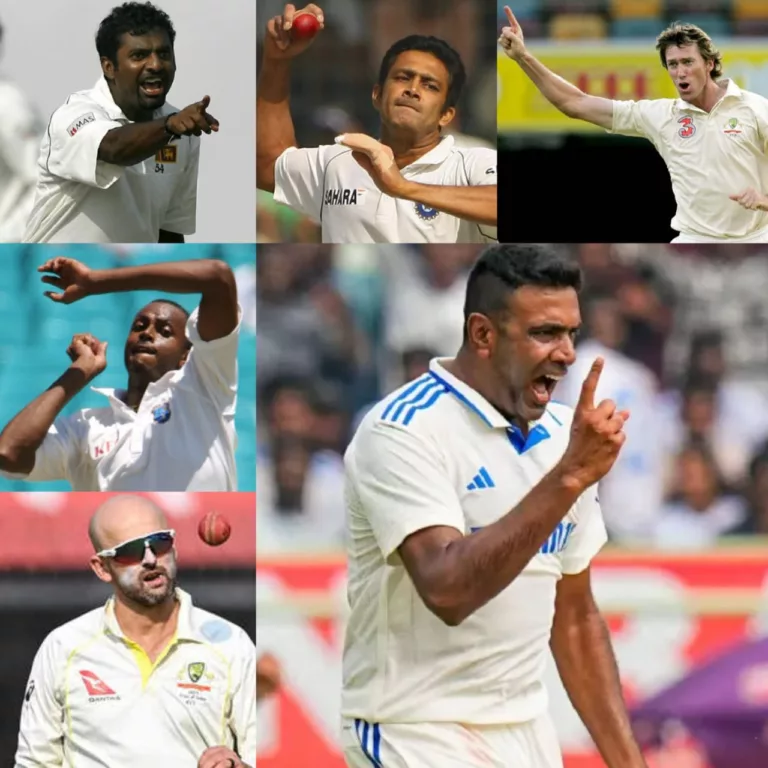 Top 10 Bowlers With More than 500 Wickets in Test Cricket