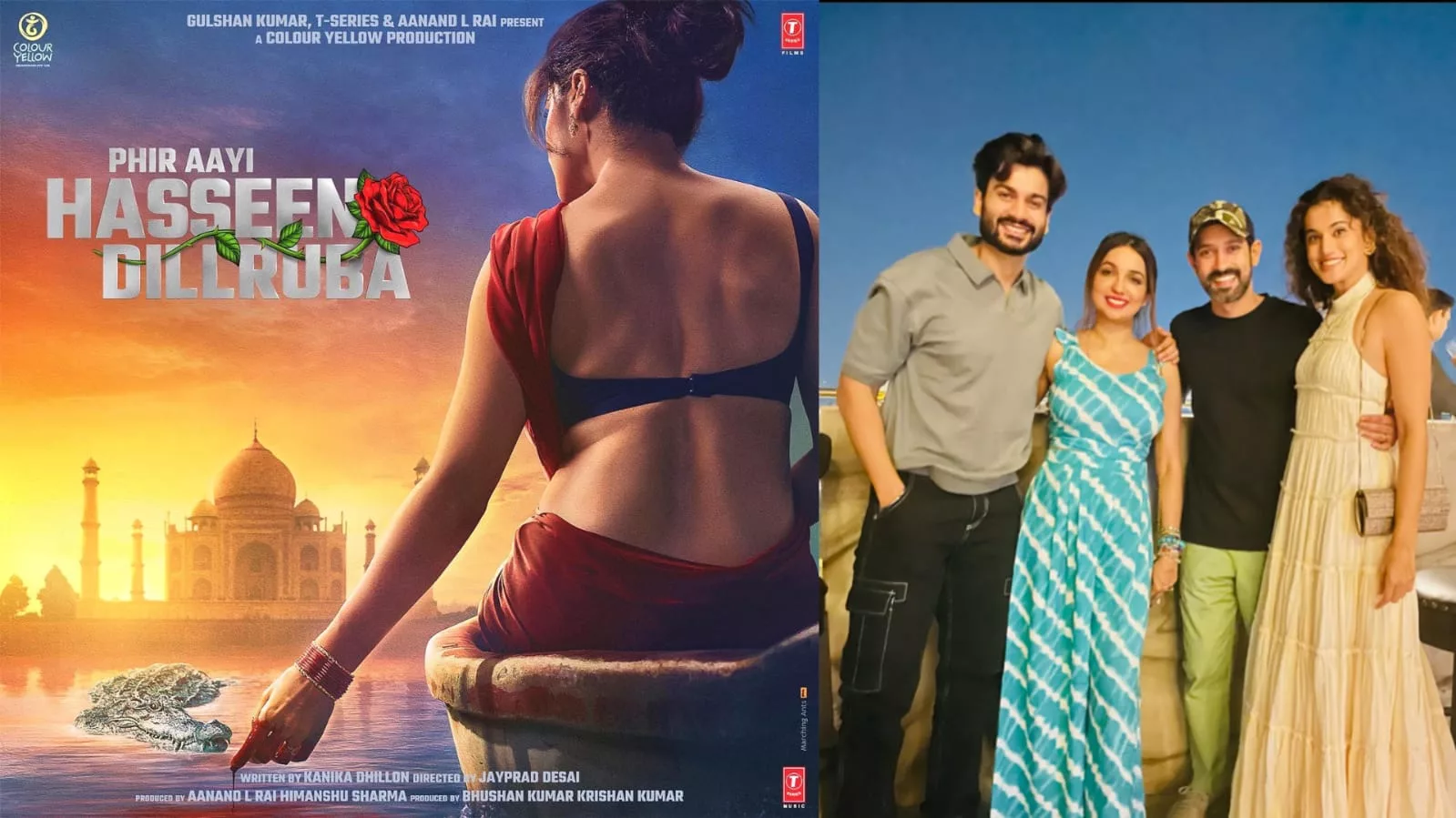 Phir Aayi Hasseen Dillruba Teaser: Hot Passion Ignites with Taapsee Pannu, Vikrant Massey, and Sunny Kaushal